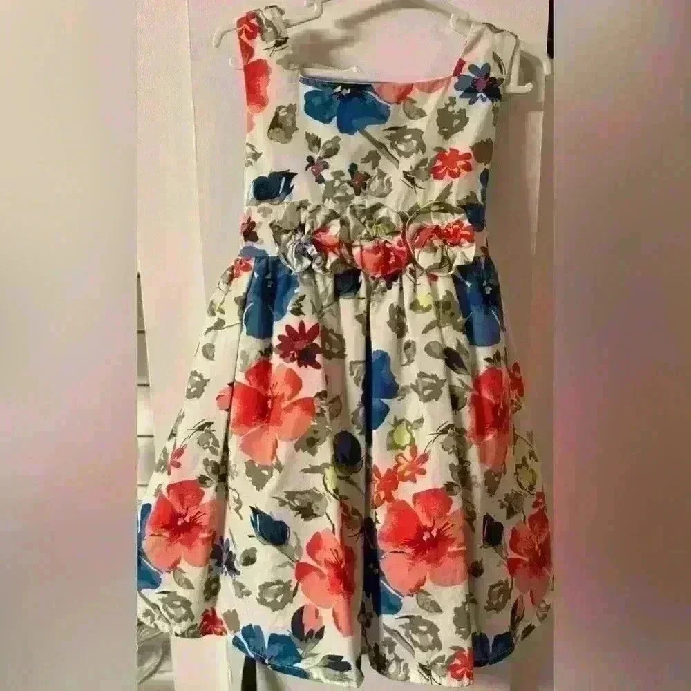 Girls Children’s Place Dress with slip underneith for a little poof size 24m